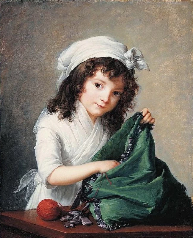 Ritratto della bambina Brongniart-The National Gallery, London